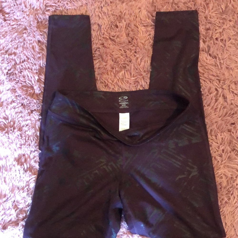 Champion Mid Rise Plum Leggings - Picture 2 of 3
